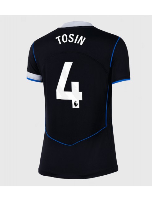 Chelsea Tosin Adarabioyo #4 Ausweichtrikot für Frauen 2025-26 Kurzarm Chelsea Tosin Adarabioyo #4 Ausweichtrikot für Frauen 2025-26 Kurzarm
